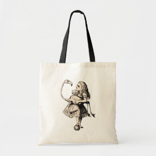 Vintage Alice & Flamingo i Wonderland Tygkasse