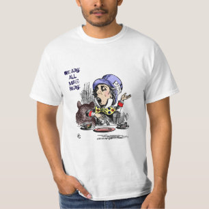 Vintage Alice i T-tröja för Hatter 2 för underl T-shirt