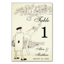 Vintage Alice i Underlandet Bröllopsrosor Trädgård