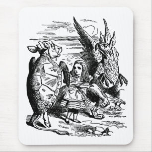 Vintage Alice i Underlandet, Gryphon, Falsk Sköldp Musmatta