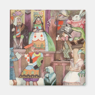 Vintage Alice i underlandet, Hearts drottning Magnet