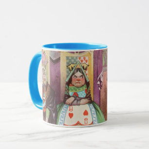 Vintage Alice i Underlandet, Hjärtans Drottning Mugg
