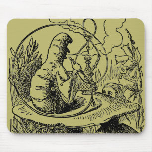 Vintage Alice i Underlandet Hookah Caterpillar Musmatta