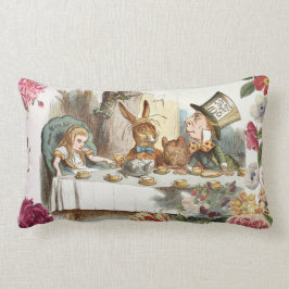 Vintage Alice i underlandet Lumbarkudde