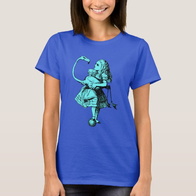 Vintage Alice i Underlandet T-shirt (Framsida)