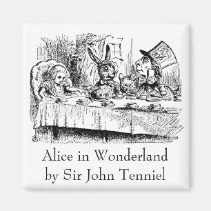 Vintage Alice i Underlandet, Tesalongscen Magnet