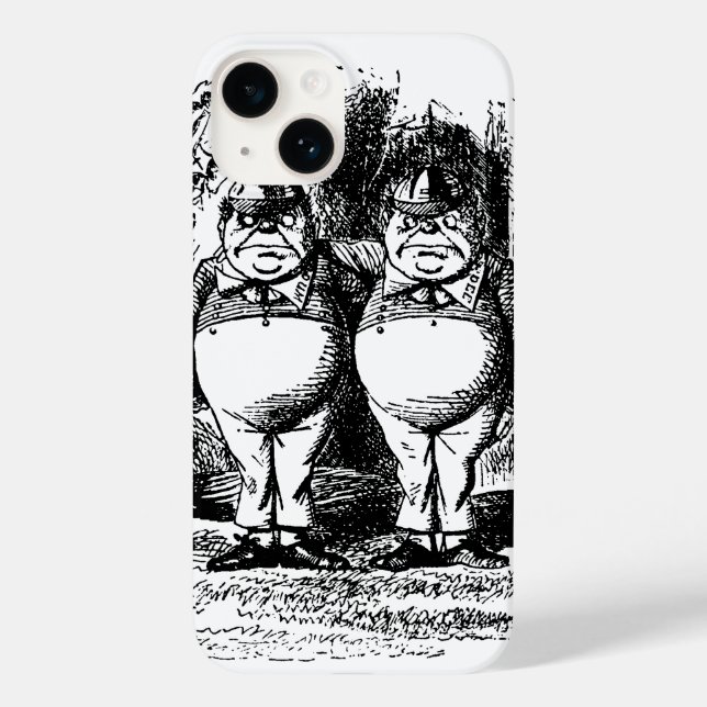 Vintage Alice i Underlandet, Tweedledum Tweedledee (Baksida)