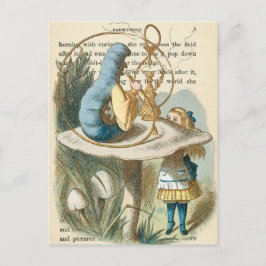 Vintage Alice i Underlandet  vykort