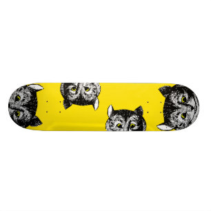 Vintage Alice i Wonderland Cheshire Cat Art Deck Mini Skateboard Bräda 18,5 Cm
