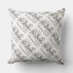Vintage Alice i Wonderland Dekorativ kudde