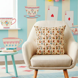 Vintage Alice i Wonderland Kudde