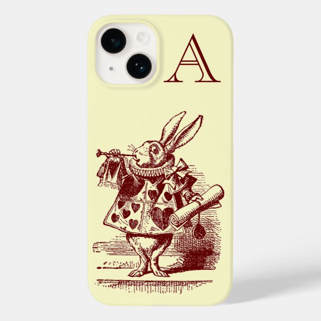 Vintage Alice i Wonderland Rabbit (Baksida)