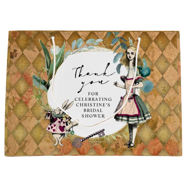 Vintage Alice i Wonderland Tack (Framsidan)