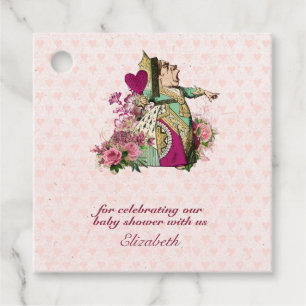 Vintage Alice i Wonderland Tea Party Anpassningsba Gåvor Etiketter