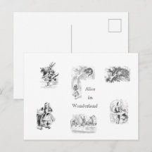 Vintage Alice i Wonderland Thmet