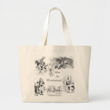 Vintage Alice i Wonderland ThMete Bag
