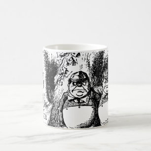 Vintage Alice i Wonderland, Tweedledum Tweedledee Kaffemugg