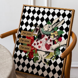 Vintage Alice i Wonderland White Rabbit Poster