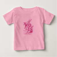 Vintage Alice i Wonderland White Rabbit