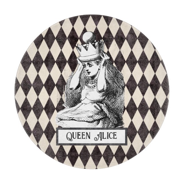 Vintage Alice med Krona Harlequin (Framsidan)