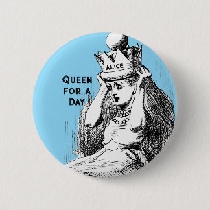 Vintage Alice med Krona Knapp