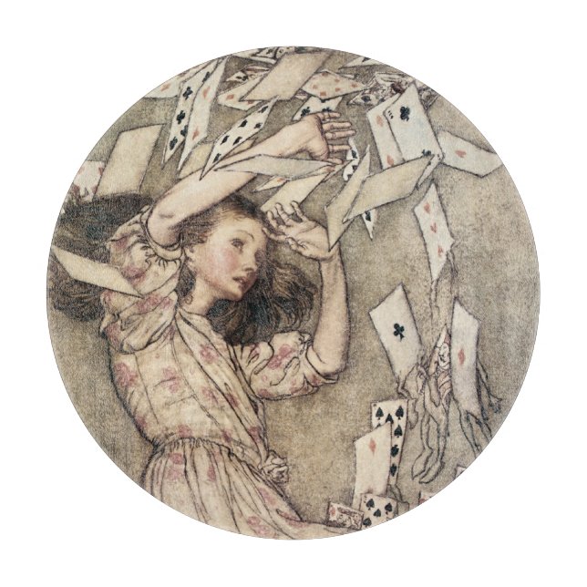 Vintage Alices Äventyr i Underlandet av Rackham (Framsidan)