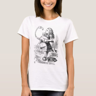 Vintage Alice's Äventyr i Wonderland (1890) T Shirt