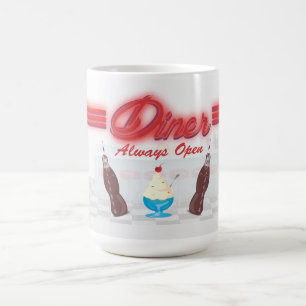 Vintage All American Diner Kaffemugg