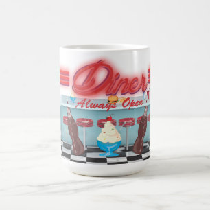 Vintage All American Middag Kaffemugg
