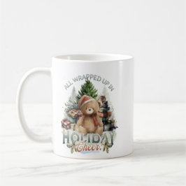Vintage all figursatt Helgdag Kaffemugg