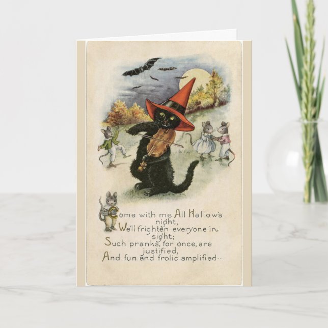 Vintage - All Hallow's Natt, Kort (Framsida)