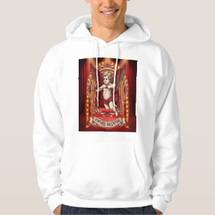 Vintage Alla hjärtans dag Hoodie