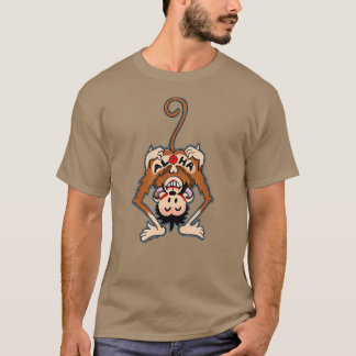 Vintage Aloha Monkey Tattoo T Shirt