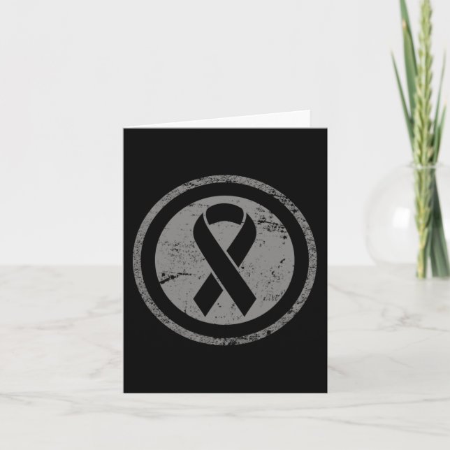 Vintage Alopecia Awareness Gift Kort (Framsida)