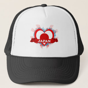 Vintage älskar jag Japan Truckerkeps