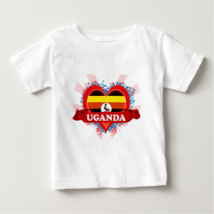 Vintage älskar jag Uganda Tee Shirt