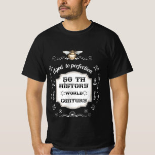 Vintage älskare 500-talets födelsedagspresent till t shirt
