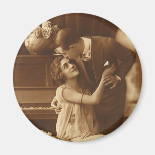 Vintage-älskare, kärleksromantisk musik magnet