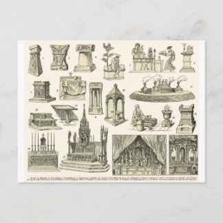 Vintage altars vykort