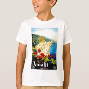 Vintage Amalfi Italien Europe Travel T Shirt
