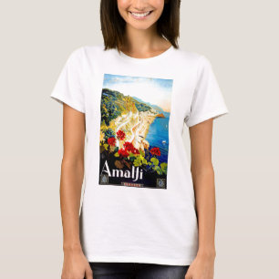 Vintage Amalfi Italien Europe Travel Tröja