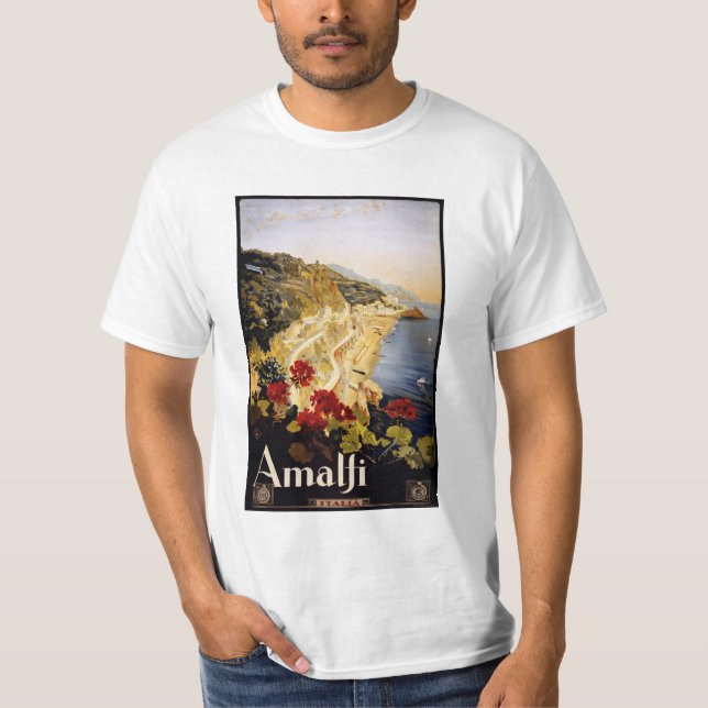 Vintage Amalfi Italien-kläder Tröja (Framsida)