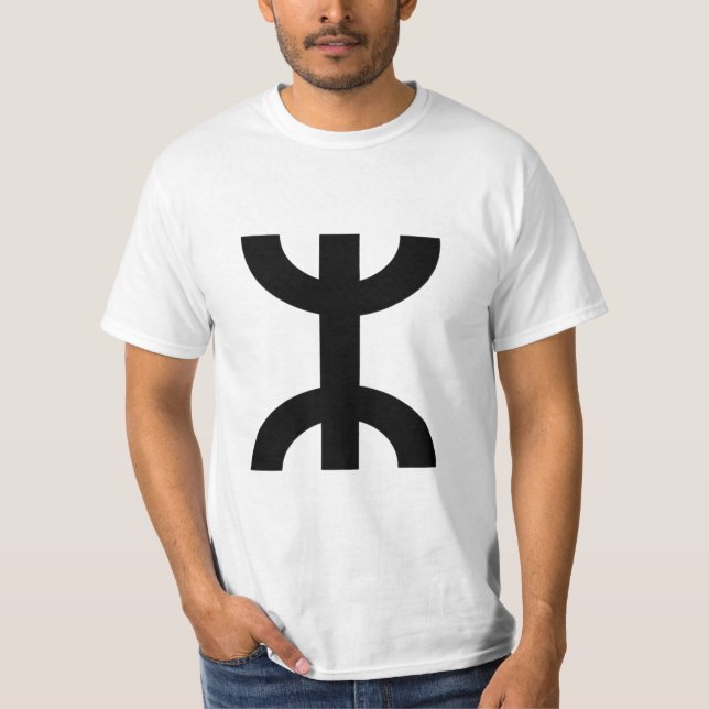 vintage Amazigh berber symbol T-Shirt (Framsida)