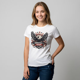 Vintage America 250 Vitklöverörn 1776-2026 Patriot T Shirt