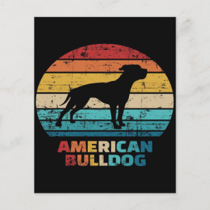 Vintage American Bulldog Flygblad