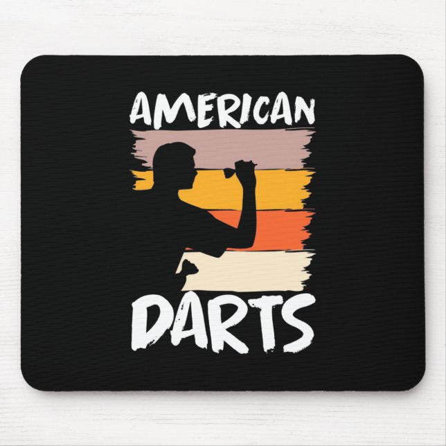 Vintage American Dart Musmatta (Framsidan)