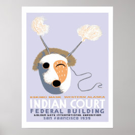 Vintage American Design Exhibition Poster