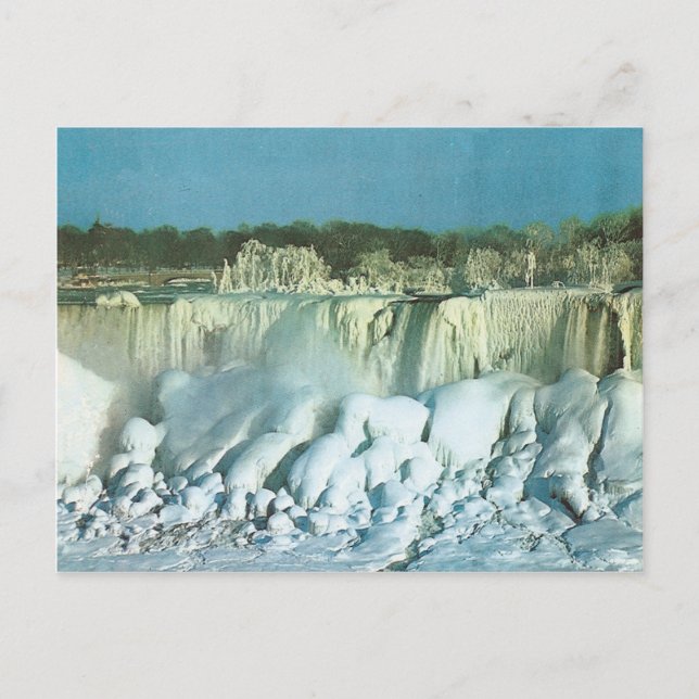 Vintage American Falls Vykort (Framsida)