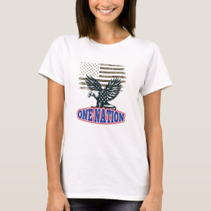 Vintage American Flag Tee , 4 juli