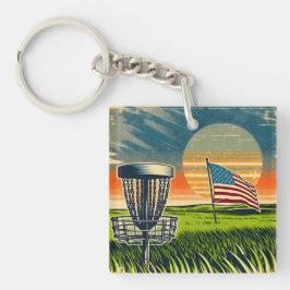 Vintage American Flagga Disk Golf Vintage Sol
